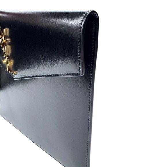 YSL Uptown Leather Clutch - Picture 4 of 7